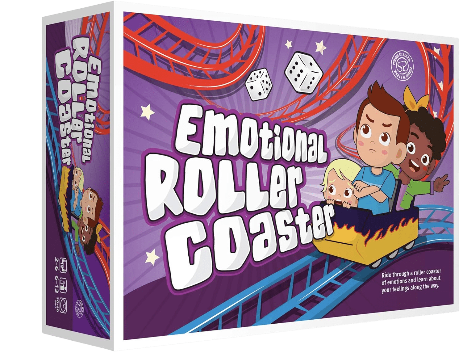 Emotional Rollercoaster Board Game - Anger Management Game for Kids